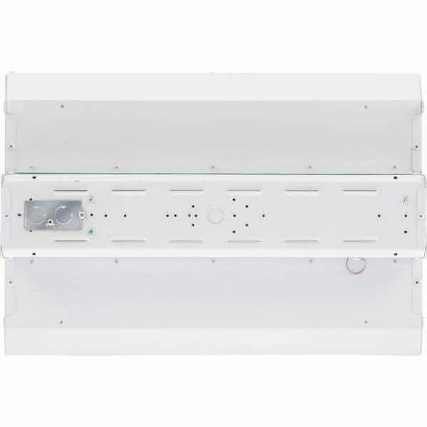 Photo 1 of LITHONIA LIGHTING IBE I-BEAM SERIES HIGH BAY SUSPENDED MOUNT WHITE FINISH LED LIGHT FIXTURE 40K MODEL NUMBER IBE12LMMVOLT