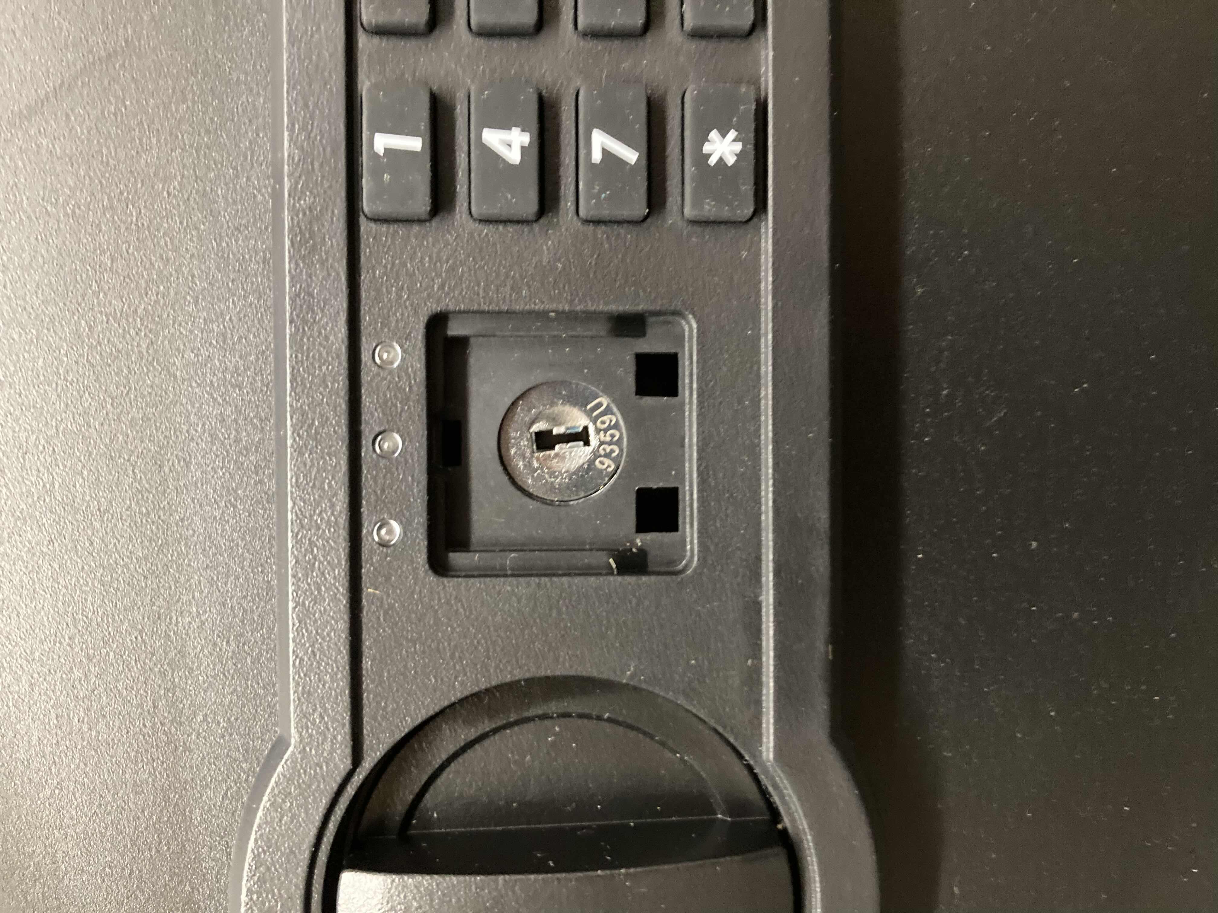 Photo 6 of AMAZON BASICS STEEL HOME SECURITY ELECTRONIC SAFE W PROGRAMMABLE KEYPAD LOCK 13.8” X 13” H19.7”