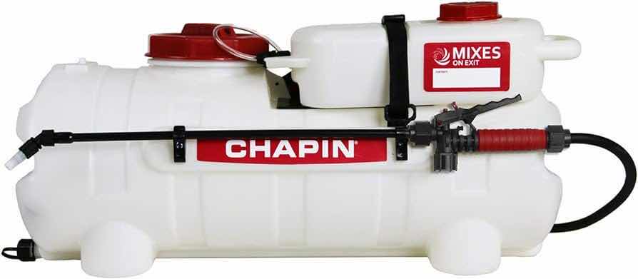Photo 1 of CHAPIN PEST/WEED CONTROL WATERING ATV/UTV 15G SPOT SPRAYER W WATER TANK & MIXER TANK 97361 14.5” X 16.5”