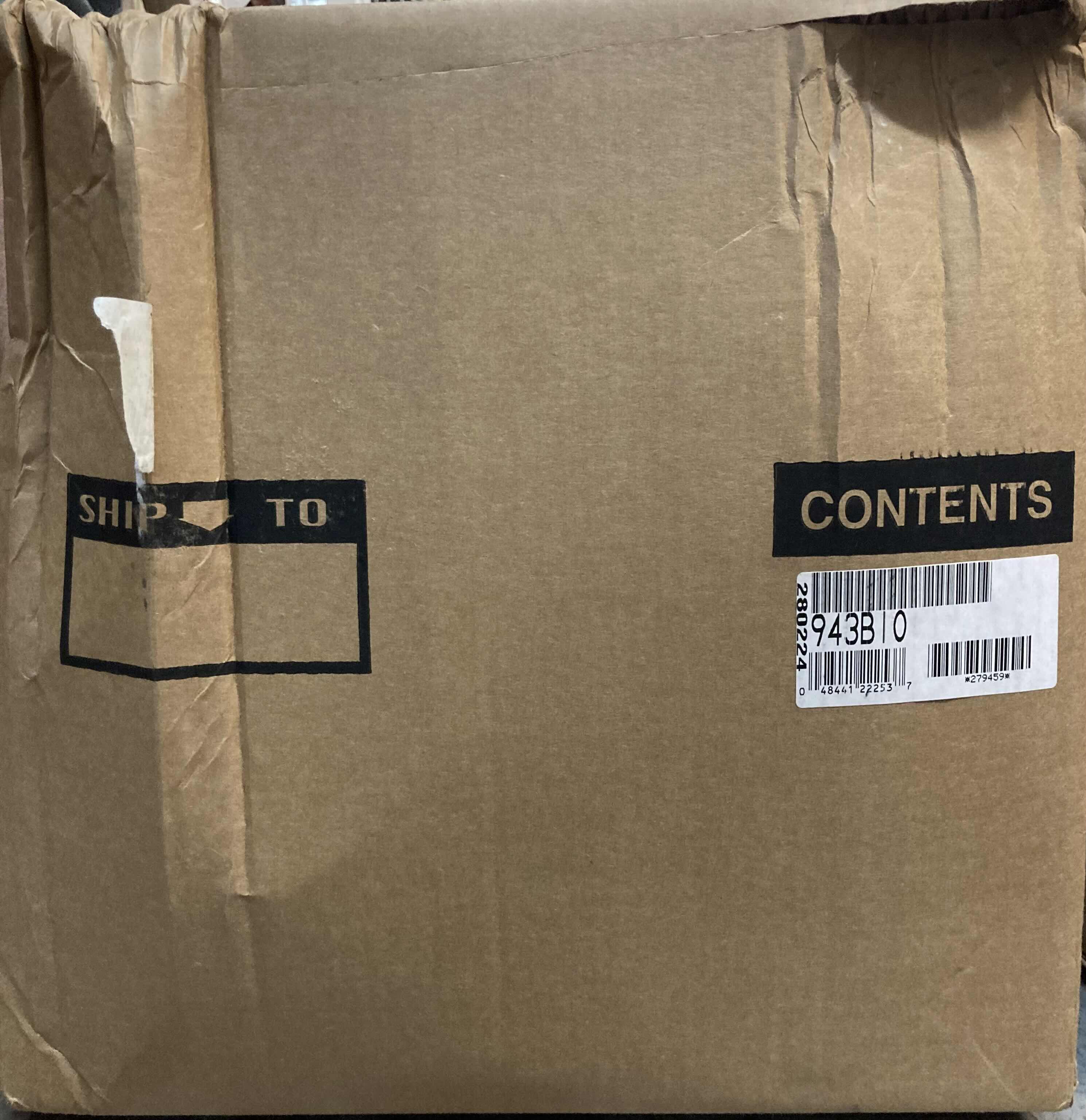 Photo 1 of EAGLE PLASTIC BIOHAZARD FOOT OPERATED 6G TRASH CAN 943BIO