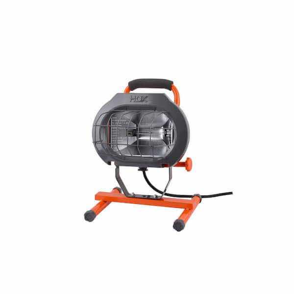 Photo 1 of HDX PORTABLE HALOGEN WORK LIGHT 600 WATTS MODEL H600P