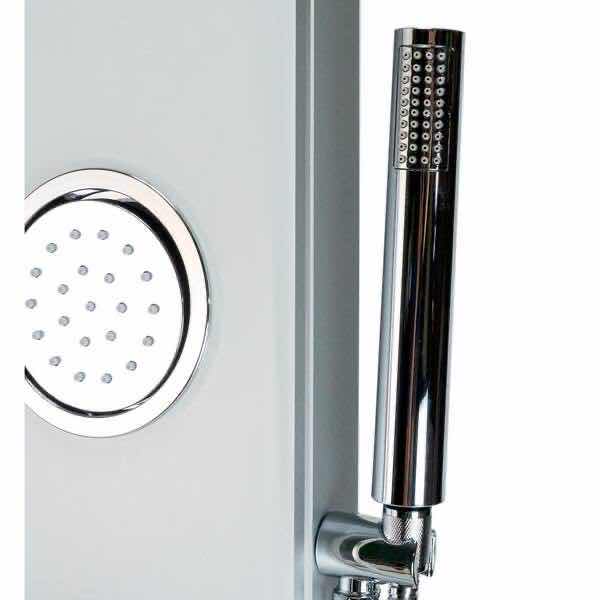 Photo 1 of ALFI BRAND 20.13” WHITE GLASS 2 JET SHOWER TOWER MODEL ABSP50W