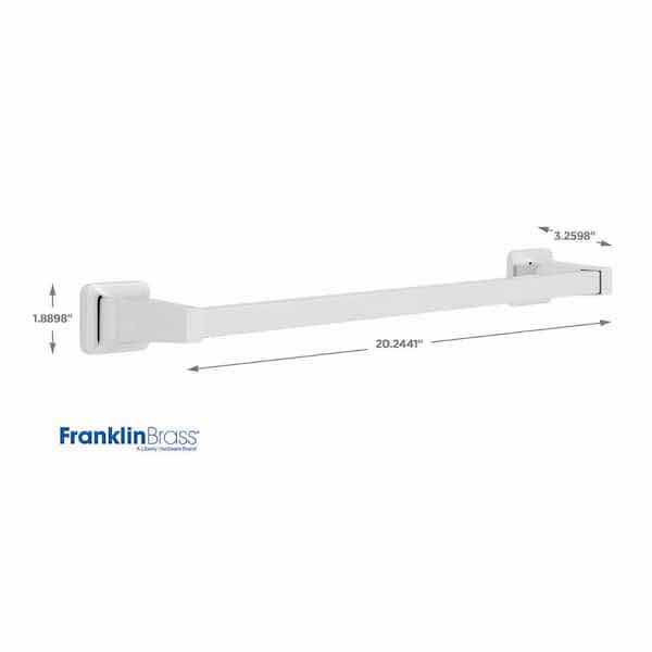 Photo 1 of FRANKLIN BRASS FUTURA 18” CROME TOWEL BAR