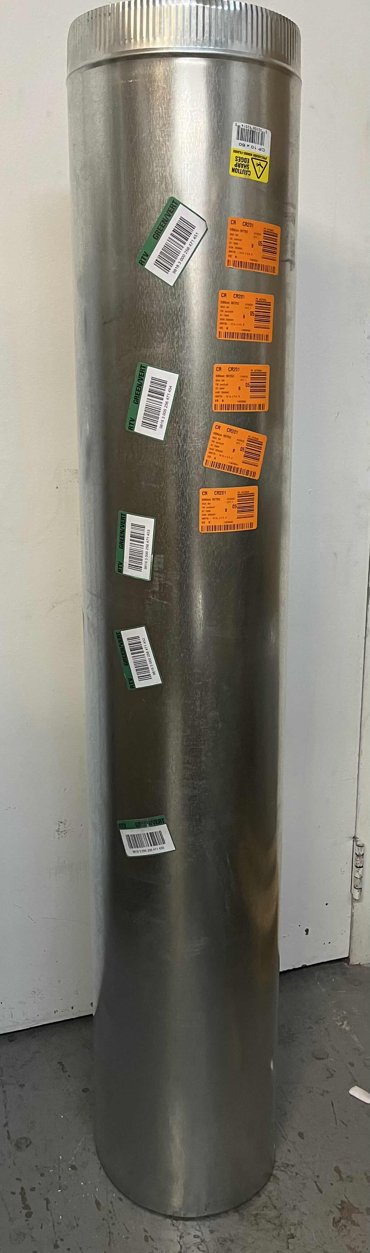 Photo 1 of MASTER FLOW ROUND METAL DUCT PIPE (8 PIPES)