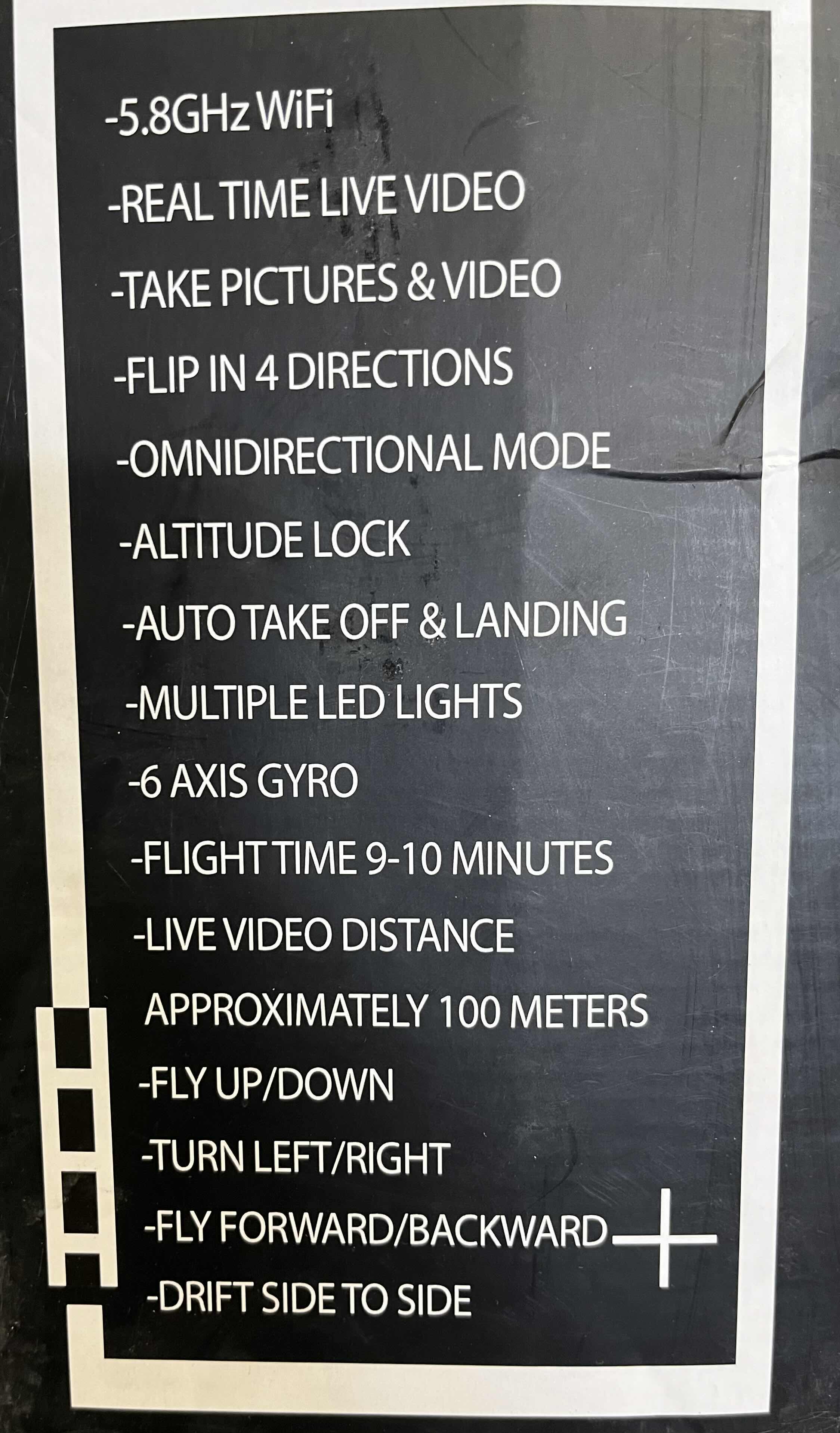 Photo 1 of GRAVITY Q10 LIVE FEED VIDEO HD CAMERA 200W 2.46GHz 4.5 CHANNEL DRONE