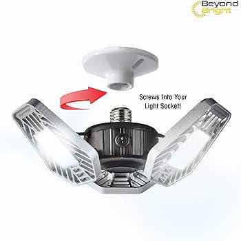 Photo 1 of BEYOND BRIGHT LED ULTRA-BRIGHT GARAGE LIGHT 3,500 LUMENS
