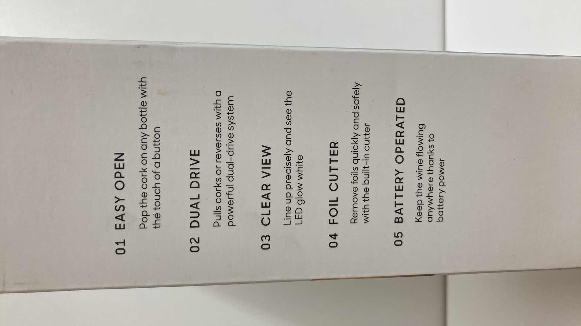 Photo 1 of SHARPER IMAGE AUTOMATIC WINE OPENER