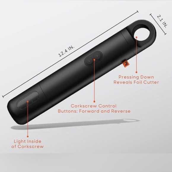 Photo 1 of SHARPER IMAGE AUTOMATIC WINE OPENER