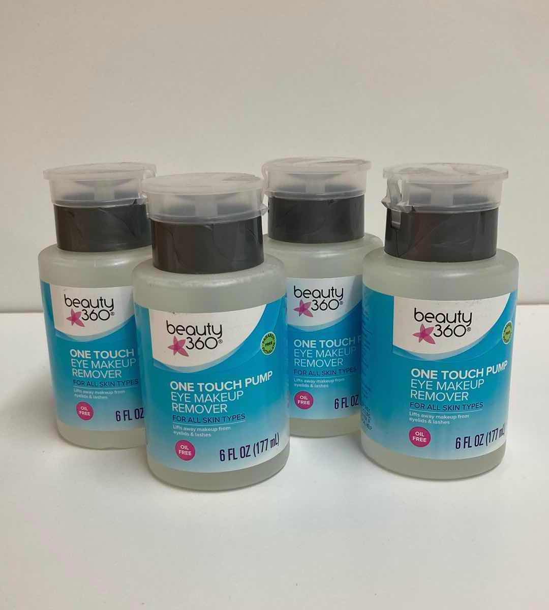 Photo 1 of BEAUTY 360 ONE TOUCH PUMP EYE MADE UP REMOVER (4)