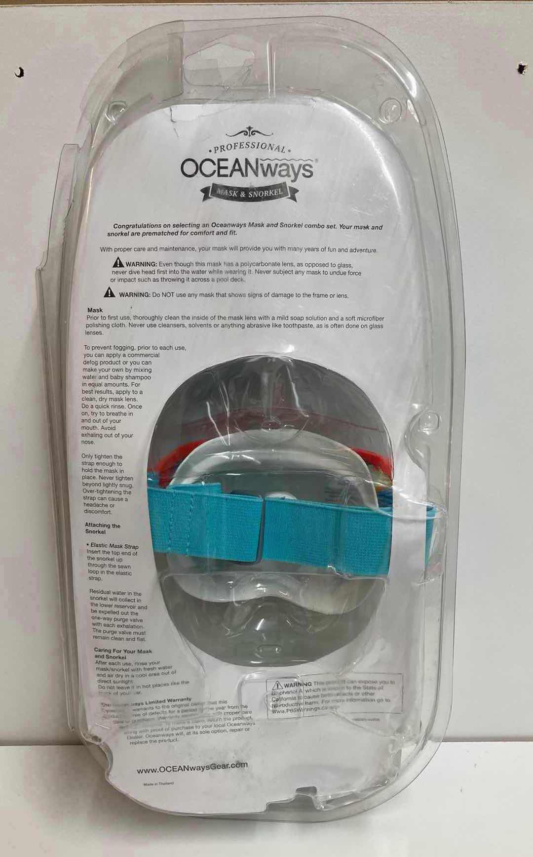 Photo 1 of PROFESSIONAL OCEAN WAYS SEALIFE YOUTH SILICONE MASK & SNORKEL COMBO