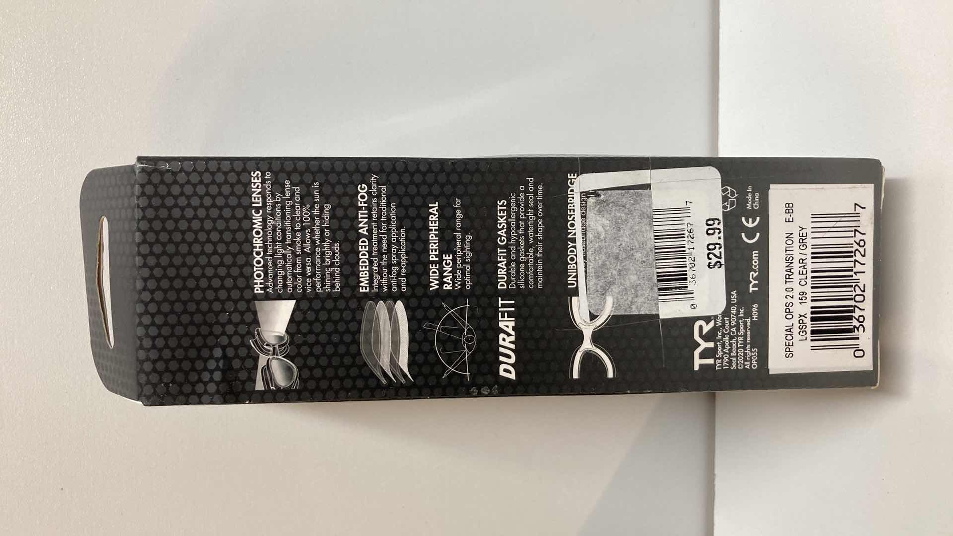 Photo 1 of TYR SPECIAL OPS 2.0 TRANSITION GOGGLES ADULT FIT