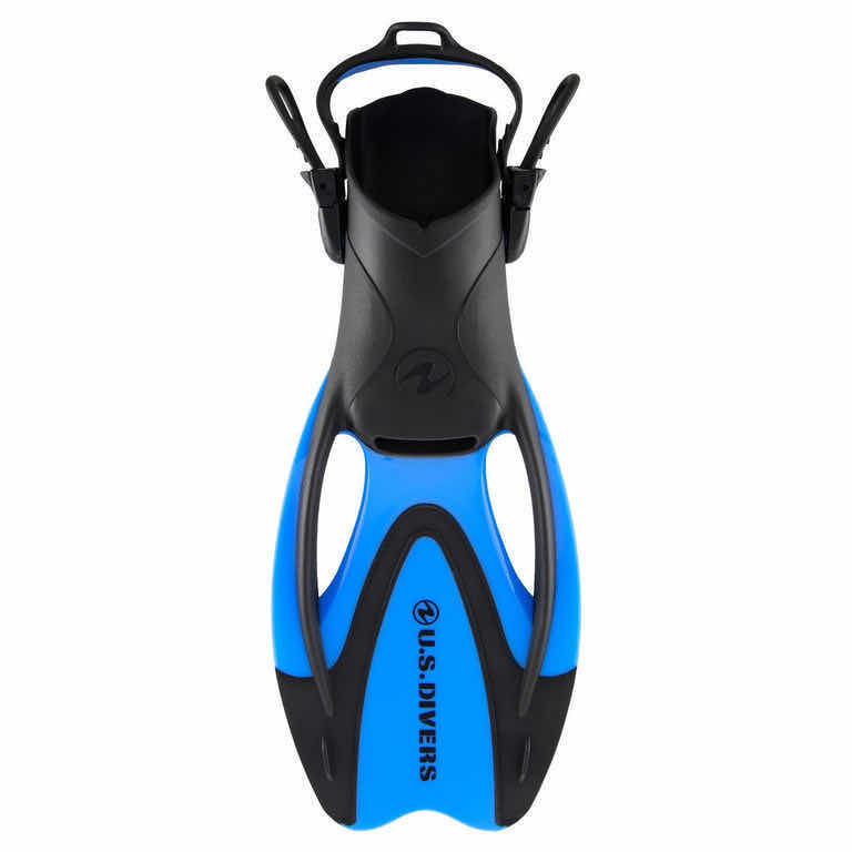 Photo 1 of U.S. DIVERS PROFLEX SNORKELING FINS, MASK, & SNORKEL  ADULT SIZE L 5-8