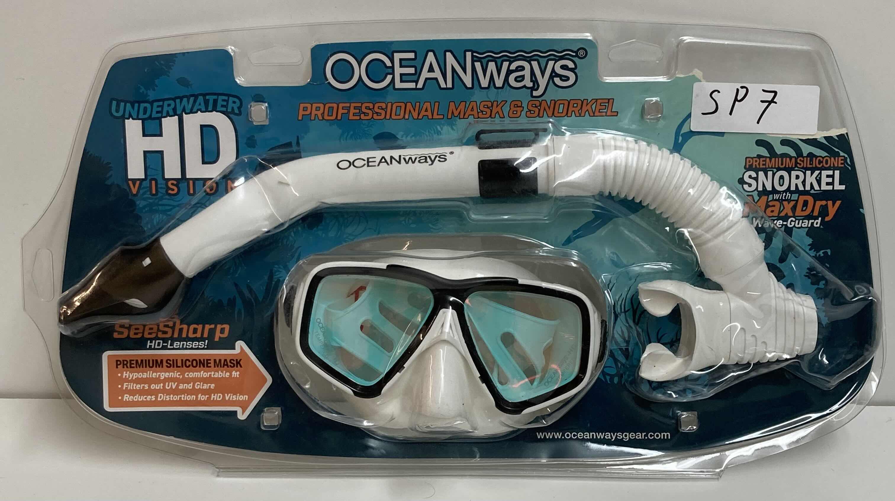 Photo 1 of PROFESSIONAL OCEAN WAYS SEE SHARP PREMIUM SILICONE MASK & SNORKEL COMBO