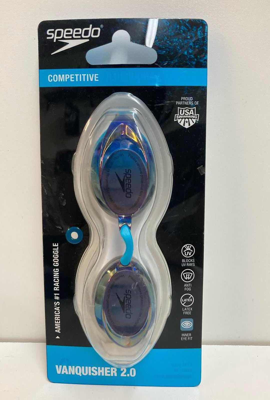 Photo 1 of SPEEDO COMPETITIVE VANQUISHER 2.0 GOOGLES ADULT FIT