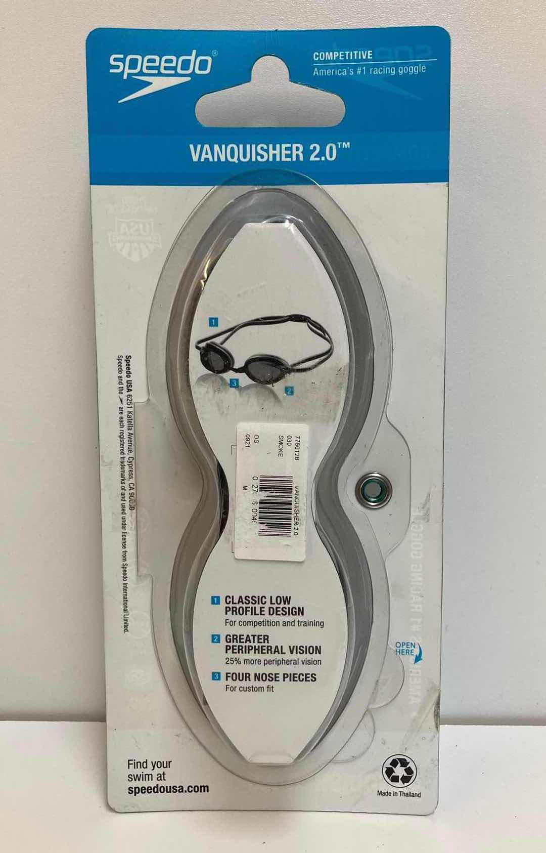 Photo 1 of SPEEDO COMPETITIVE VANQUISHER 2.0 GOOGLES ADULT FIT