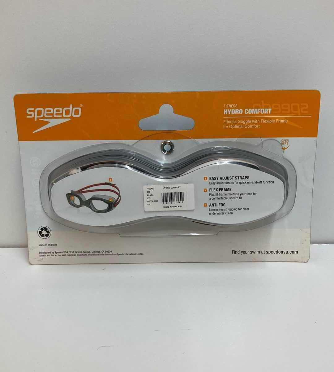 Photo 1 of SPEEDO HYDRO COMFORT FITNESS GOGGLES ADULT FIT