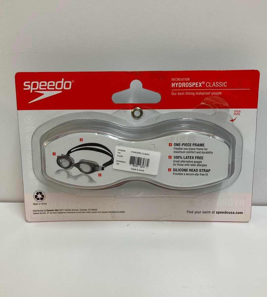 Photo 1 of SPEEDO HYDROSPEX CLASSIC GOGGLES ADULT FIT