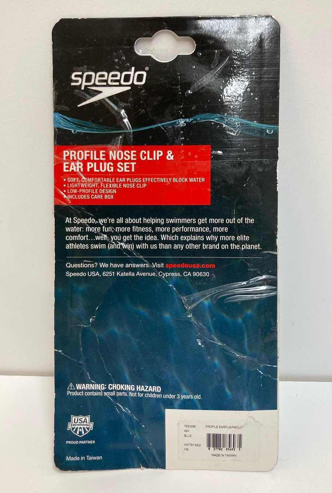 Photo 1 of SPEEDO NOSE CLIP & EAR PLUG SET