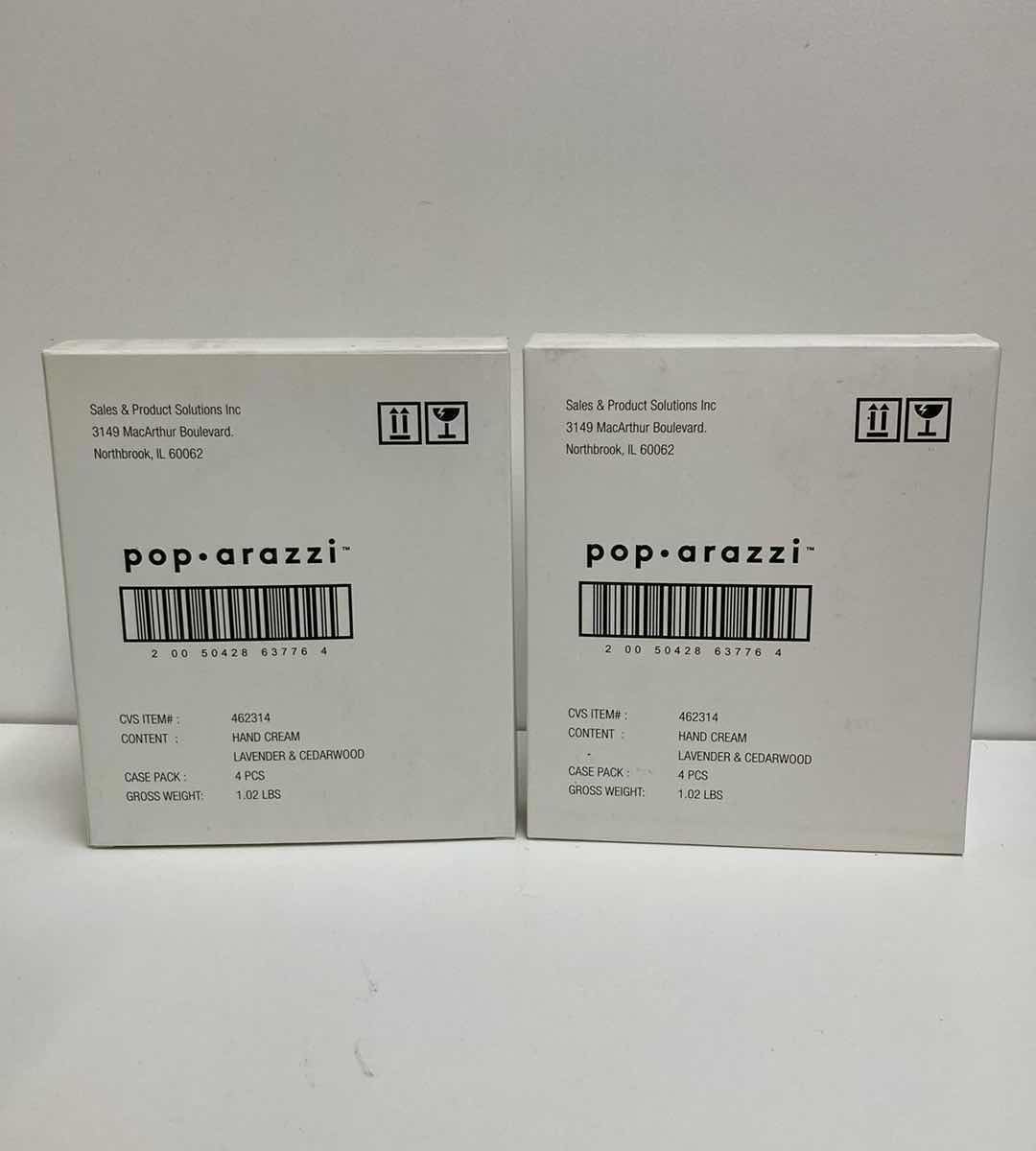 Photo 1 of POP ARAZZI LAVENDER & CEDARWOOD HAND CREAM (2 SETS OF 4)