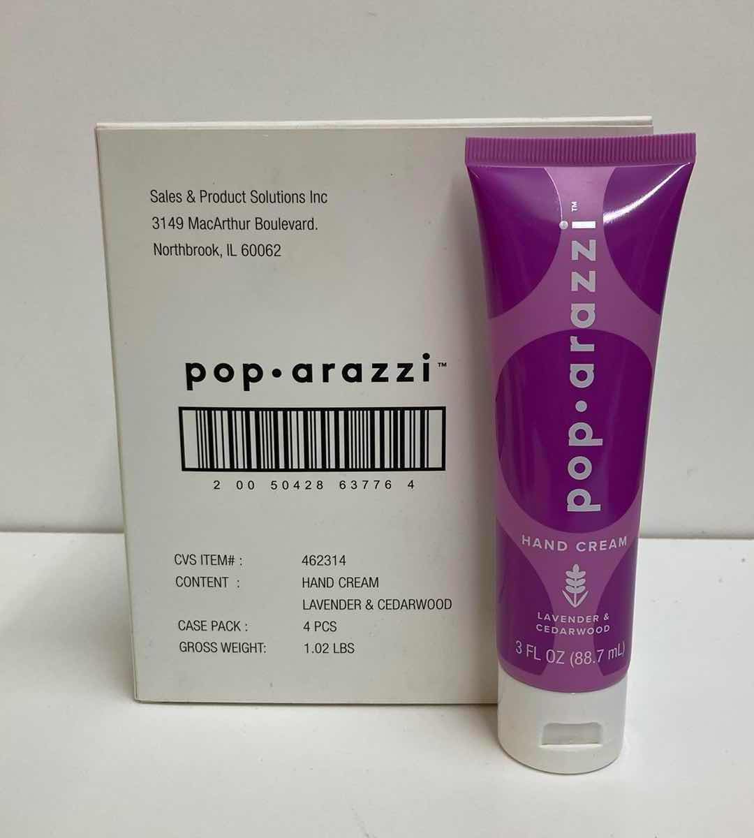 Photo 1 of POP ARAZZI LAVENDER & CEDARWOOD HAND CREAM (2 SETS OF 4)