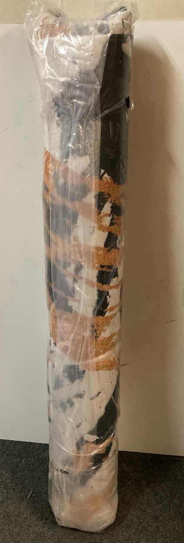 Photo 1 of MCADOO ABSTRACT CHARCOAL & GOLD AREA RUG 36” X 60”