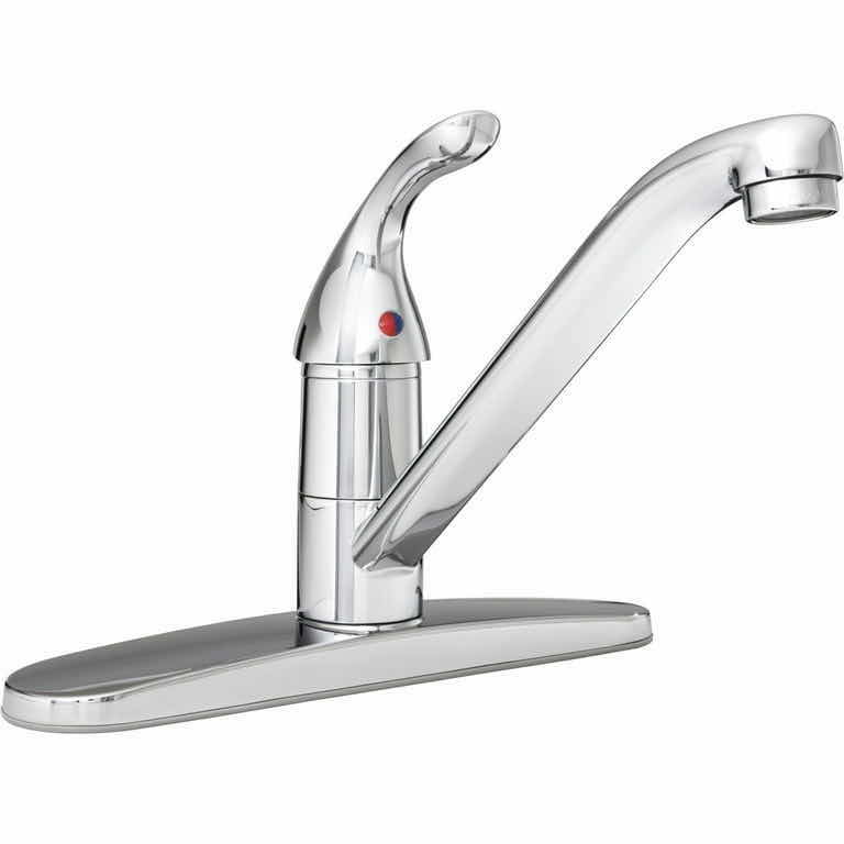 Photo 1 of PROFLO CHROME FINISH SINGLE HANDLE KITCHEN FAUCET 6”