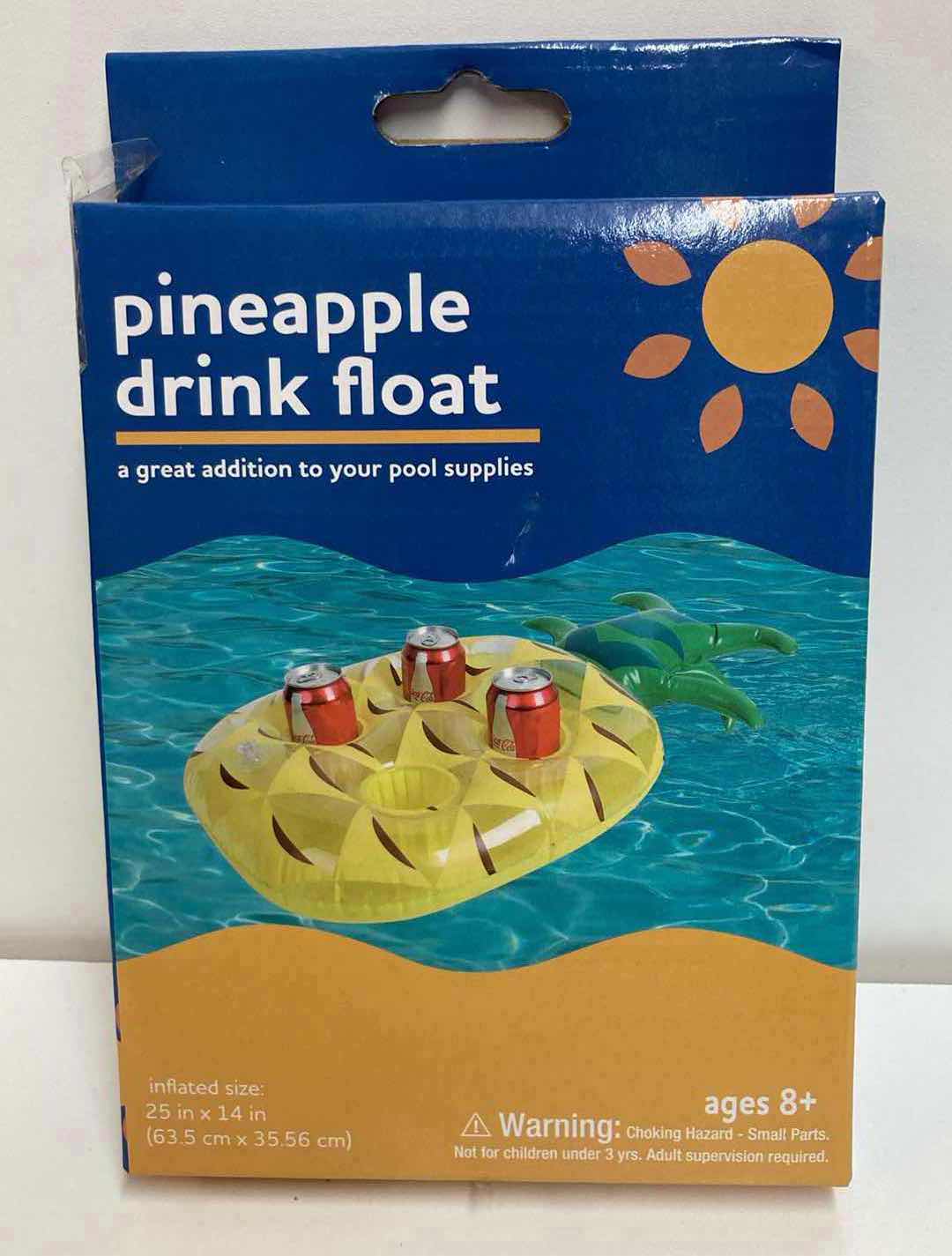 Photo 1 of RITE AID 2 AIR MATTRESS & PINEAPPLE DRINK FLOAT