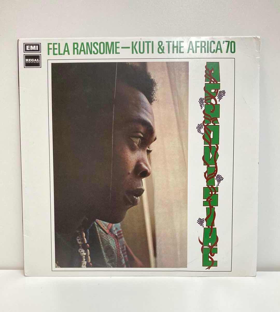 Photo 1 of FELA RANSOME KUTI & THE AFRICA ‘70 VINYL RECORD “AFRODISIAC”