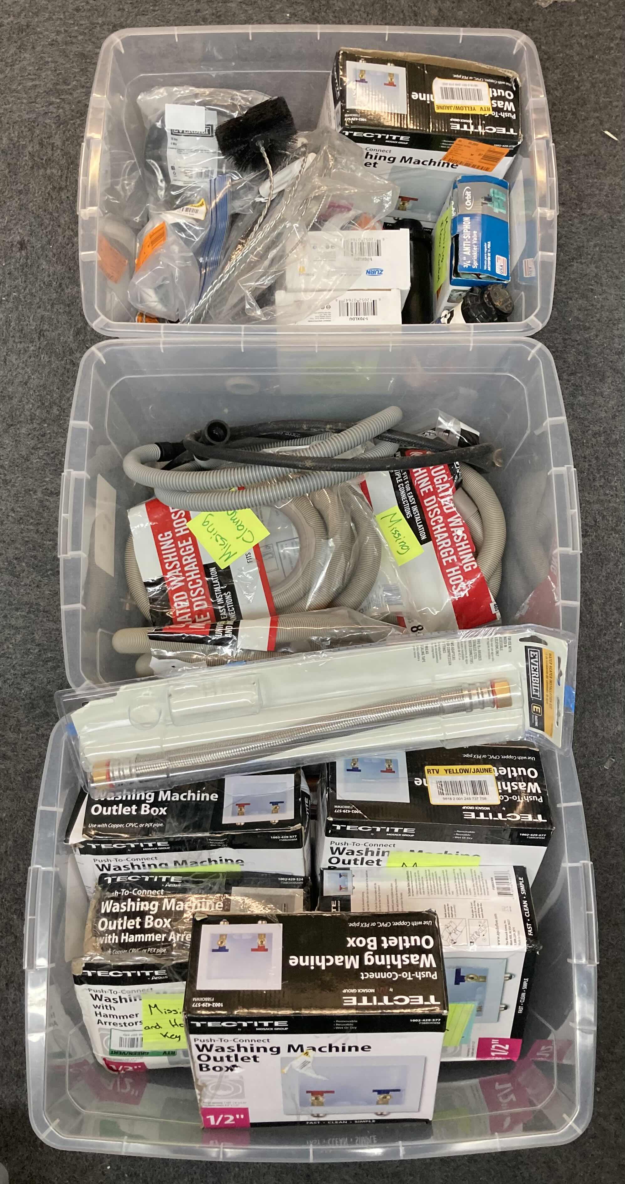 Photo 1 of CONTENTS OF CRATES-HOUSEHOLD PLUMBING EQUIPMENT