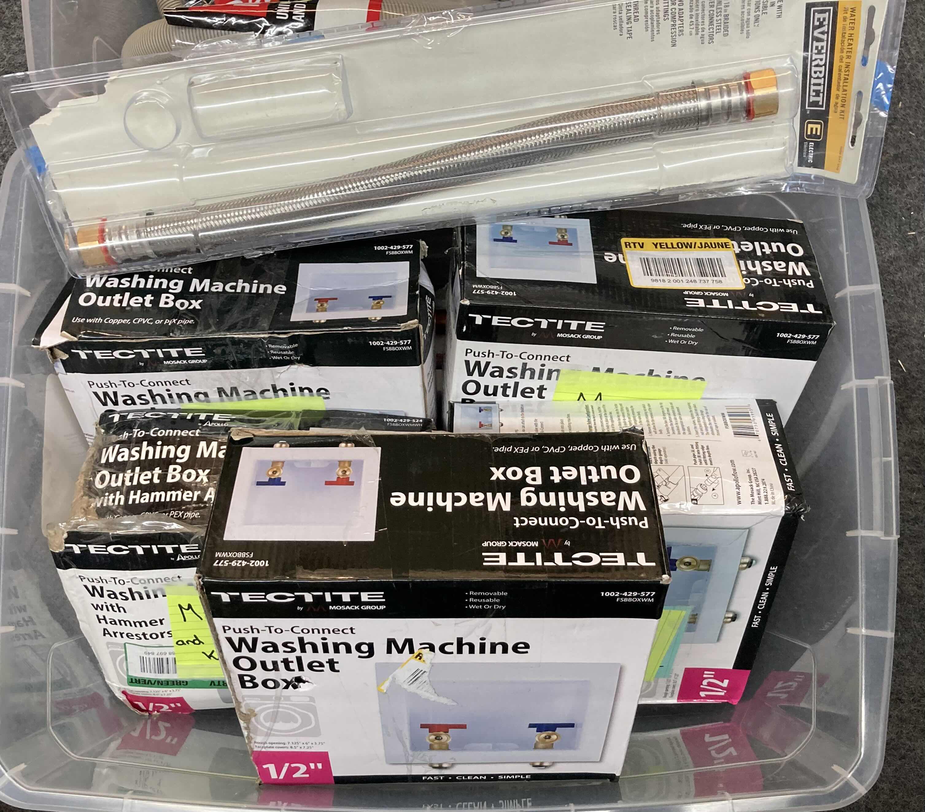 Photo 1 of CONTENTS OF CRATES-HOUSEHOLD PLUMBING EQUIPMENT