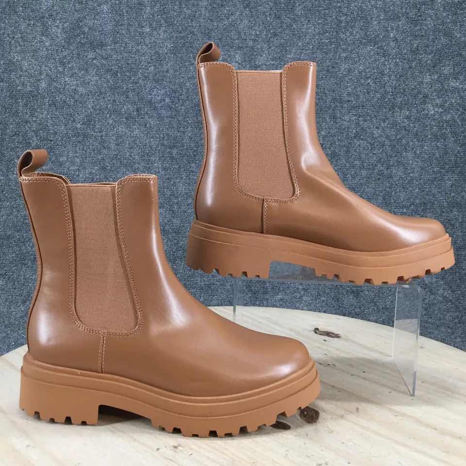 Photo 1 of A NEW DAY BELLE LIGHT BROWN MEMORY FOAM BOOTS WOMEN’S SIZE 9