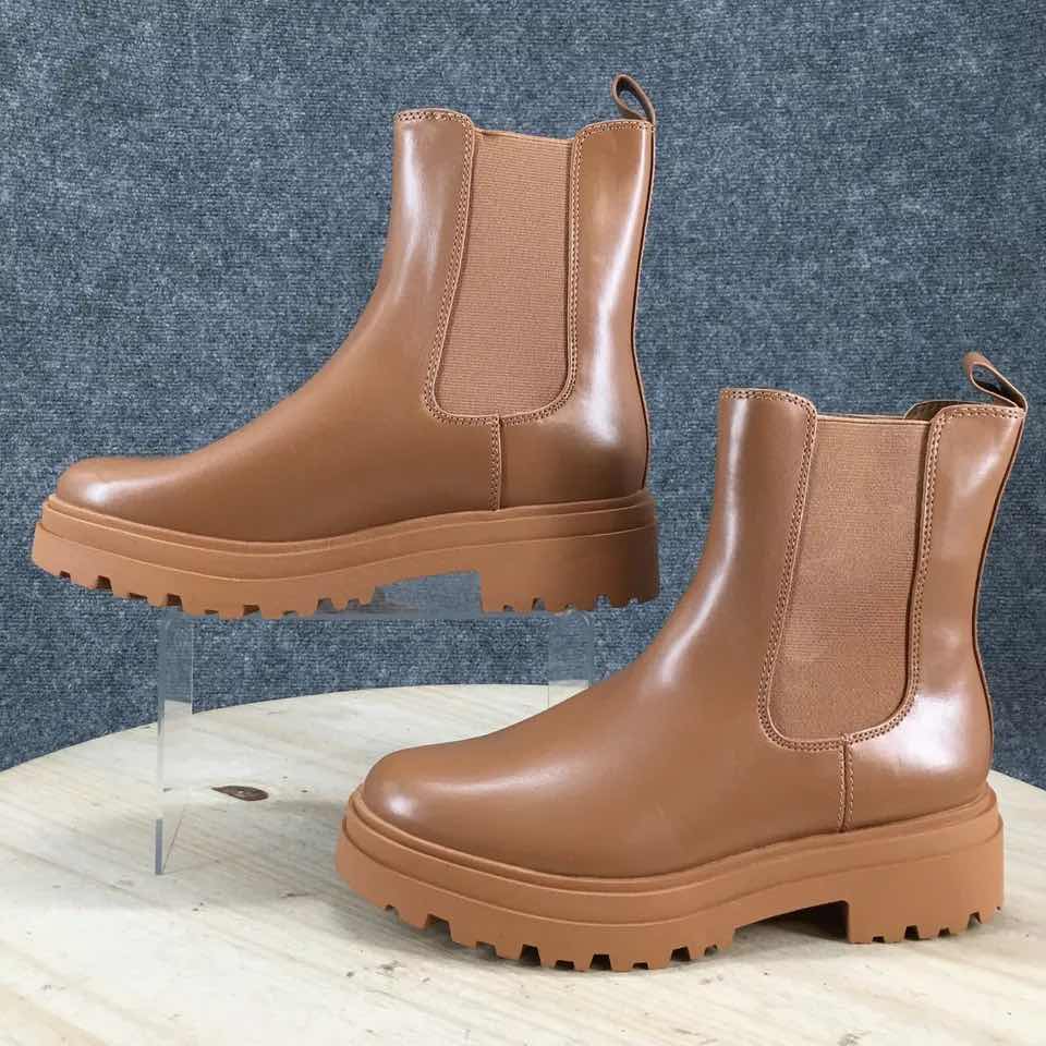 Photo 1 of A NEW DAY BELLE LIGHT BROWN MEMORY FOAM BOOTS WOMEN’S SIZE 9