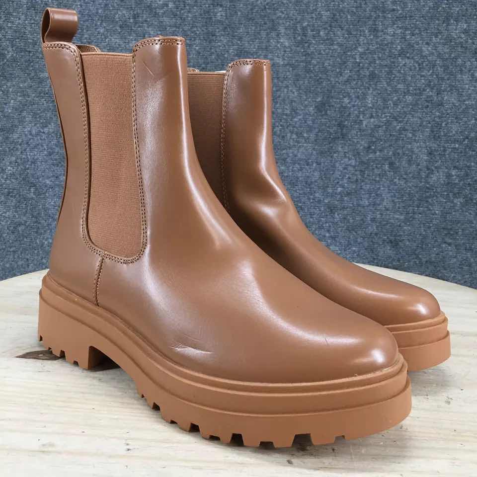 Photo 1 of A NEW DAY BELLE LIGHT BROWN MEMORY FOAM BOOTS WOMEN’S SIZE 9