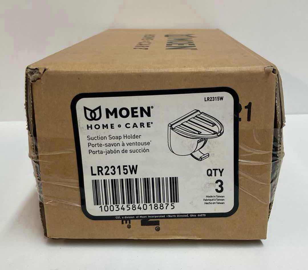 Photo 1 of MOEN HOME CARE SUCTION SOAP HOLDER (PACK OF 3)