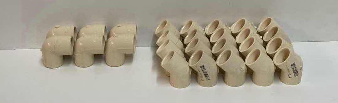 Photo 1 of CHARLOTTE PIPE FLOWGUARD GOLD PARTS- (20) CPVC 45DEG ELBOW 3/4” & (6) CPVC 90DEG ELBOW 3/4”