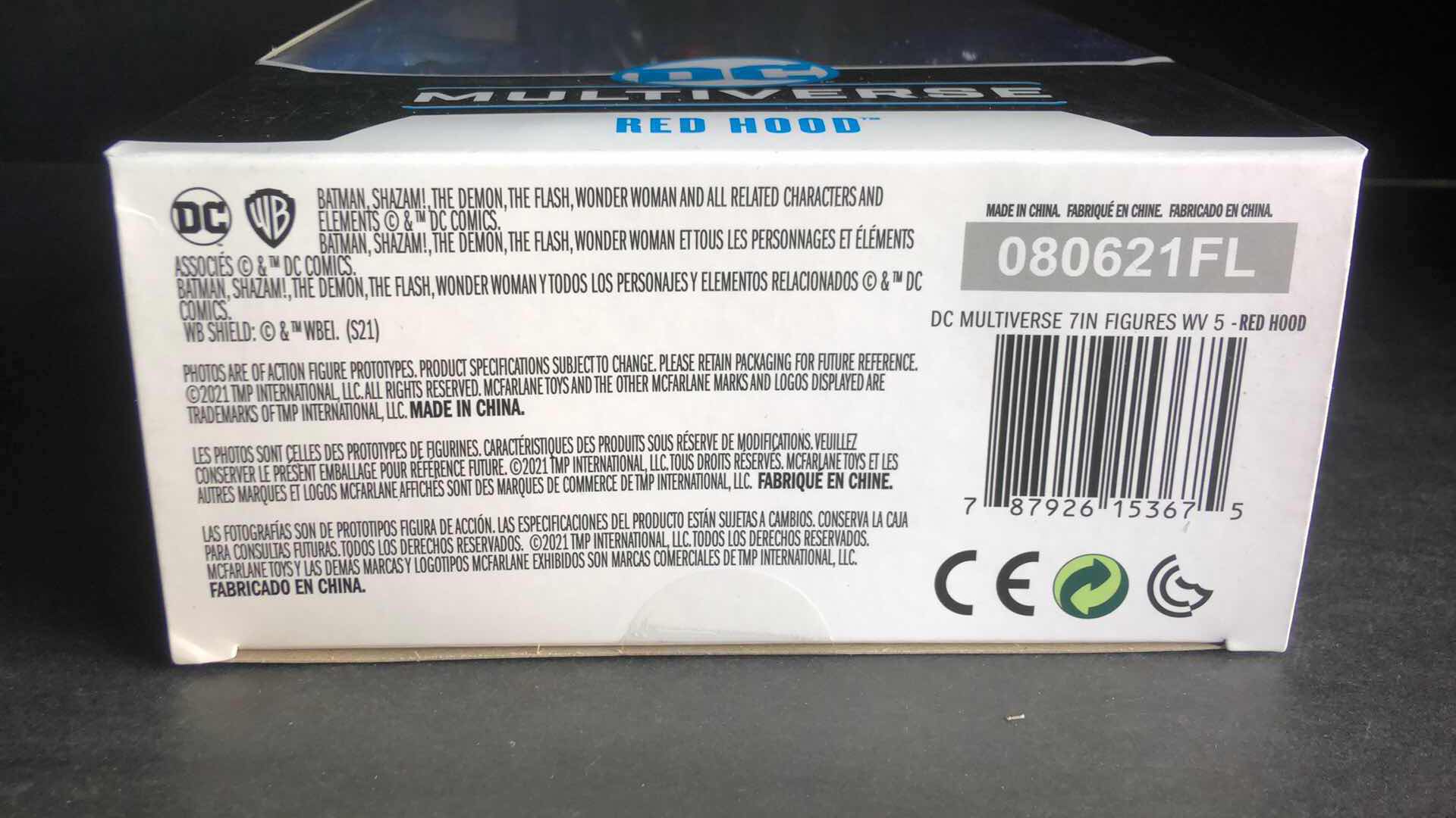 Photo 1 of NIB DC MULTIVERSE RED HOOD ACTION FIGURE