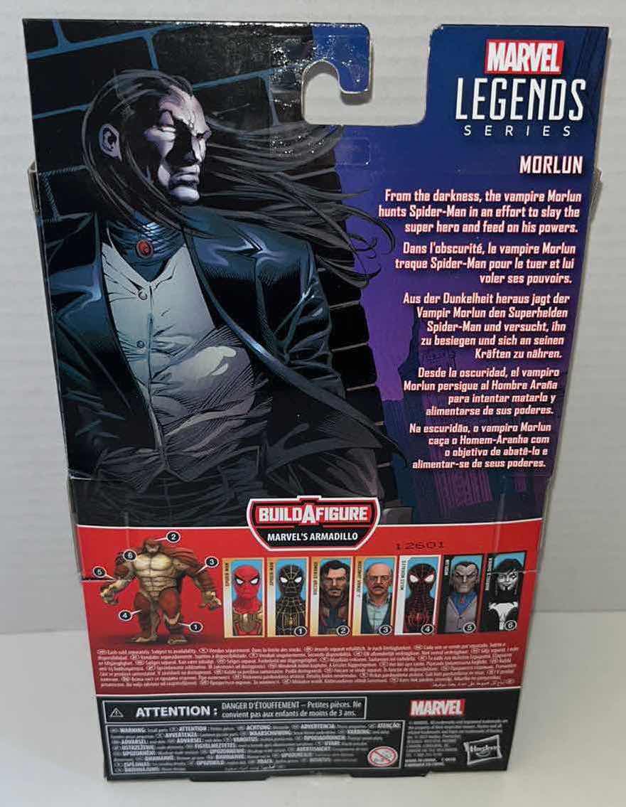 Photo 1 of BRAND NEW HASBRO MARVEL LEGEND SERIES, SPIDER-MAN “MORLUN” (1)
