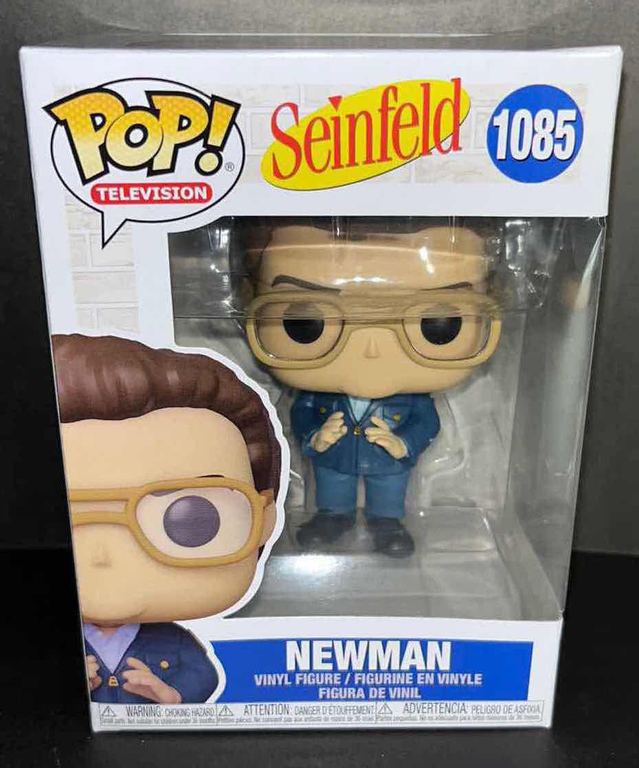 Photo 1 of NEW FUNKO POP TELEVISION VINYL FIGURE, SEINFELD #1085 NEWMAN (1)