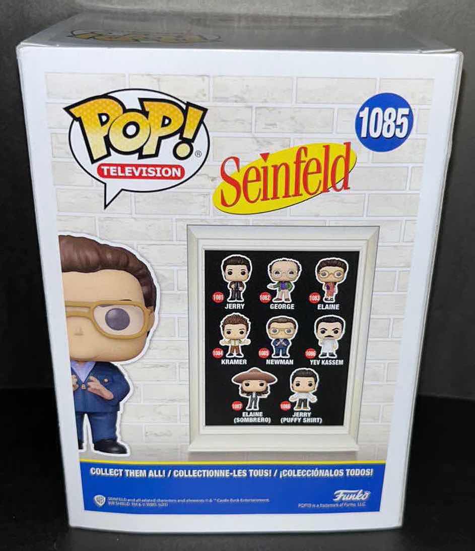 Photo 1 of NEW FUNKO POP TELEVISION VINYL FIGURE, SEINFELD #1085 NEWMAN (1)