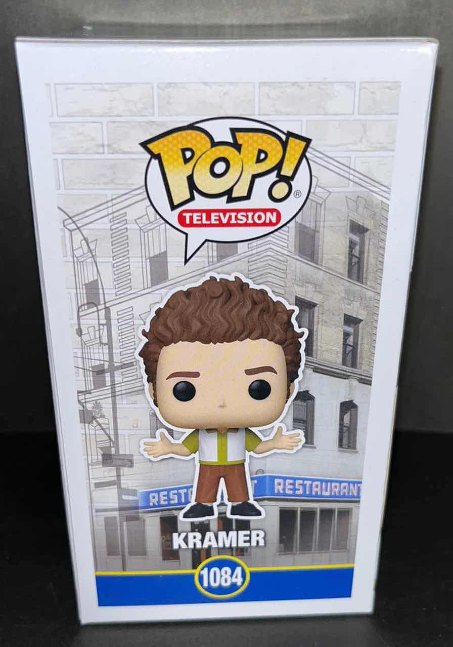 Photo 1 of NEW FUNKO POP TELEVISION VINYL FIGURE, SEINFELD #1084 KRAMER (1)