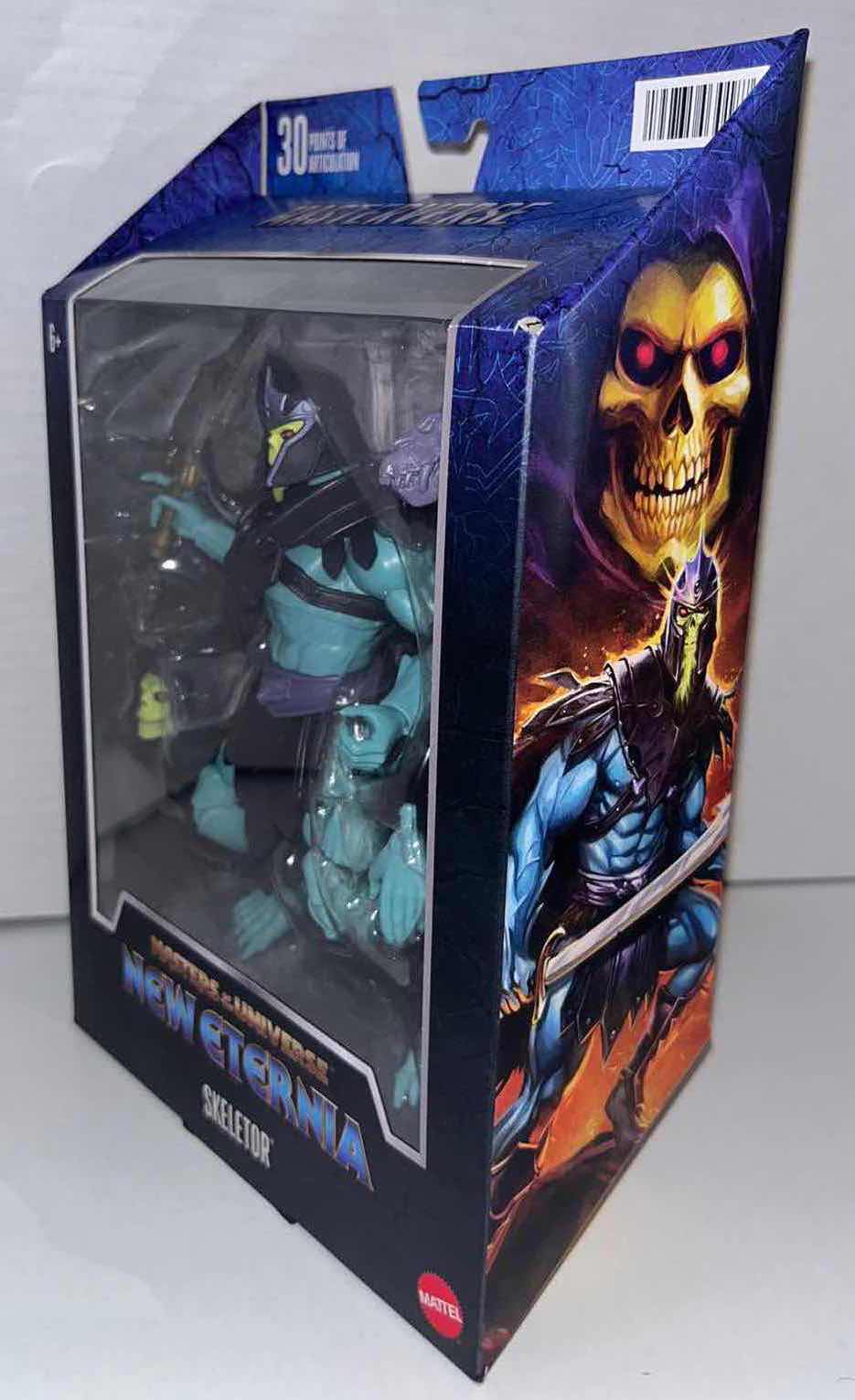 Photo 1 of BRAND NEW MATTEL MASTERS OF THE UNIVERSE NEW ETERNIA ACTION FIGURE, “SKELETOR” (1)
