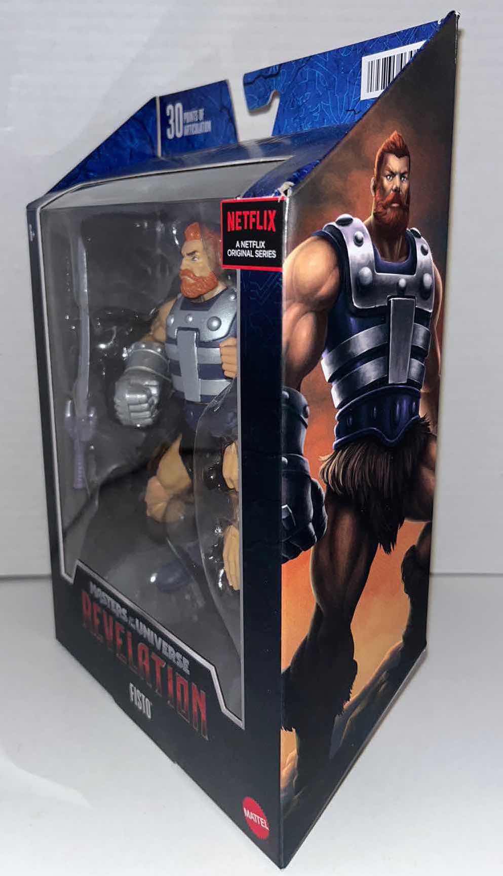Photo 1 of BRAND NEW MATTEL MASTERS OF THE UNIVERSE REVELATION ACTION FIGURE, “FISTO” (1)