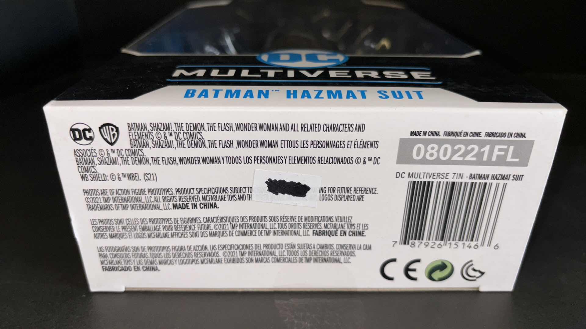 Photo 1 of NEW MCFARLANE TOYS DC MULTIVERSE ACTION FIGURE “BATMAN HAZMAT SUIT”