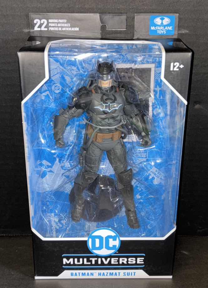 Photo 1 of NEW MCFARLANE TOYS DC MULTIVERSE ACTION FIGURE “BATMAN HAZMAT SUIT”