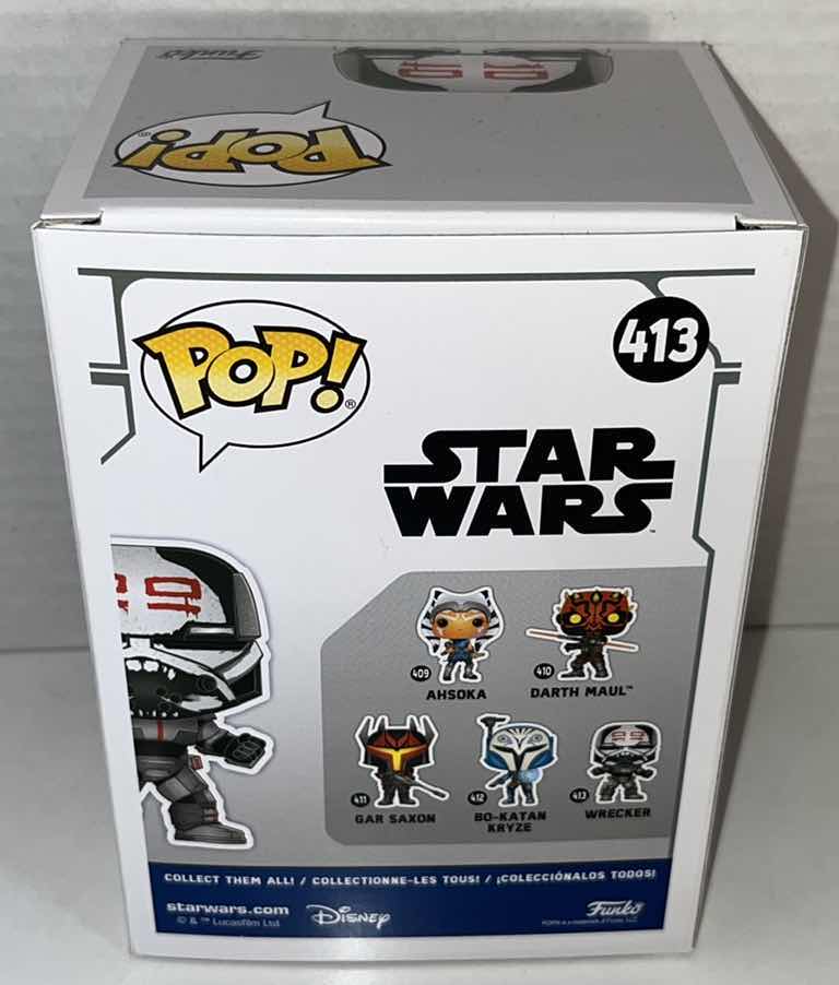 Photo 1 of NEW FUNKO POP! BOBBLE-HEAD FIGURINE, STAR WARS #413 WRECKER (1)