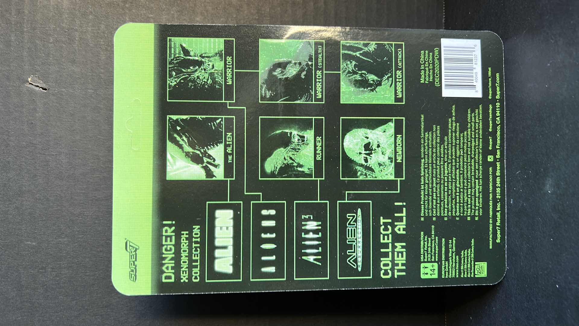 Photo 1 of BRAND NEW REACTION FIGURES THE ALIEN WARRIOR STEALTH 5”