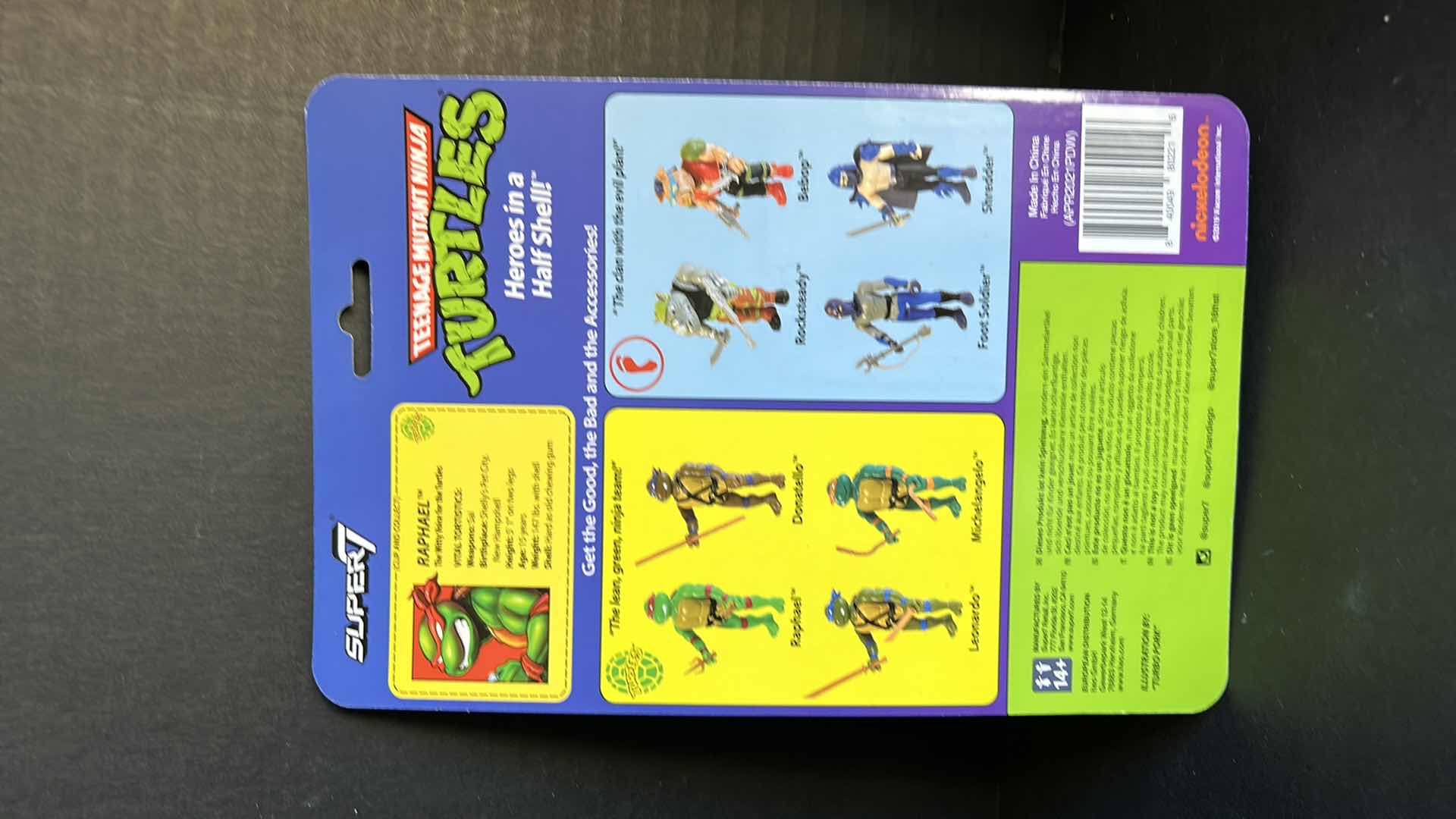 Photo 3 of BRAND NEW REACTION TEENAGE MUTANT NINJA TURTLES- RAPHAEL 4”