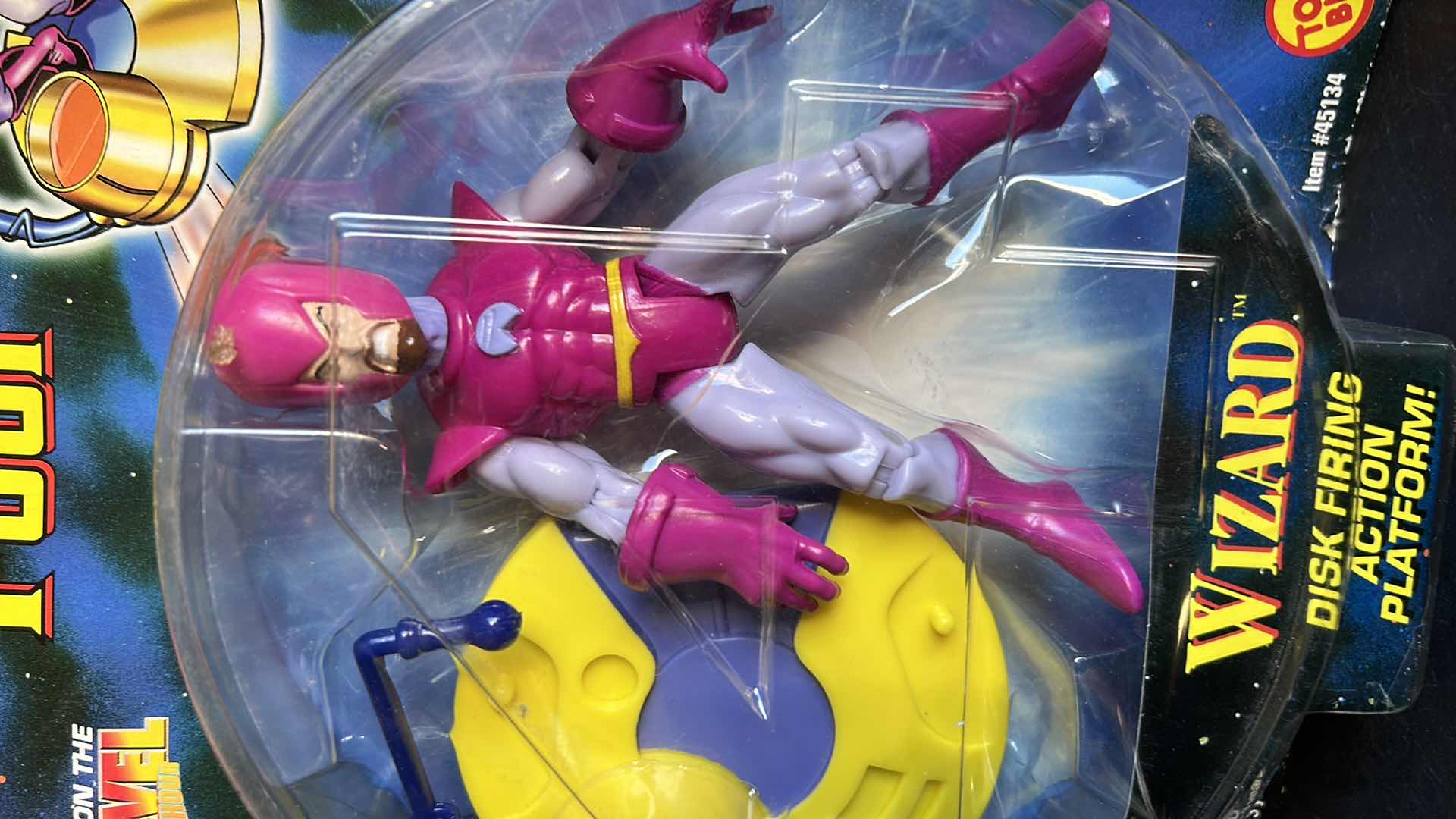 Photo 1 of BRAND NEW MARVEL COMICS FANTASTIC FOUR WIZARD DISK FIRING ACTION PLATFORM