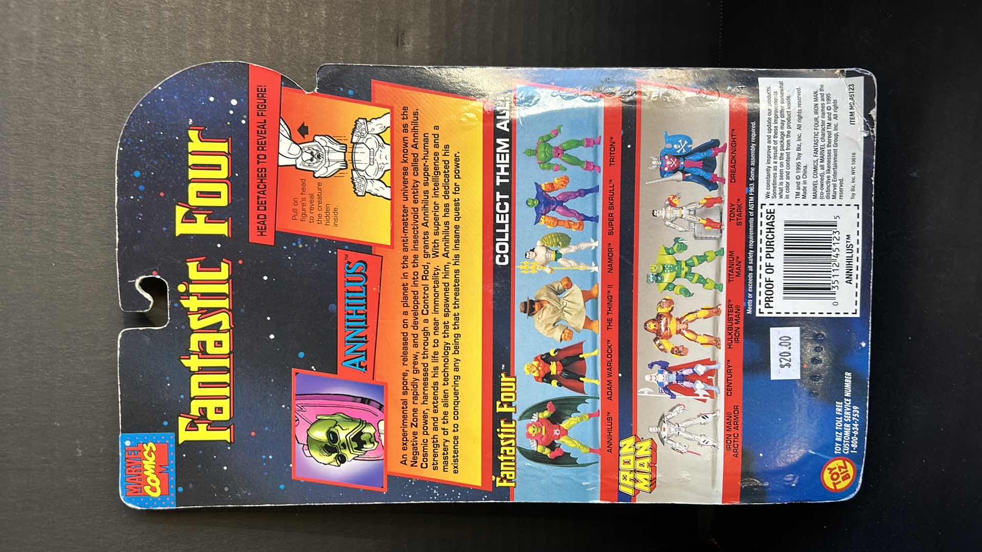 Photo 1 of BRAND NEW MARVEL COMICS FANTASTIC FOUR ANNIHILUS