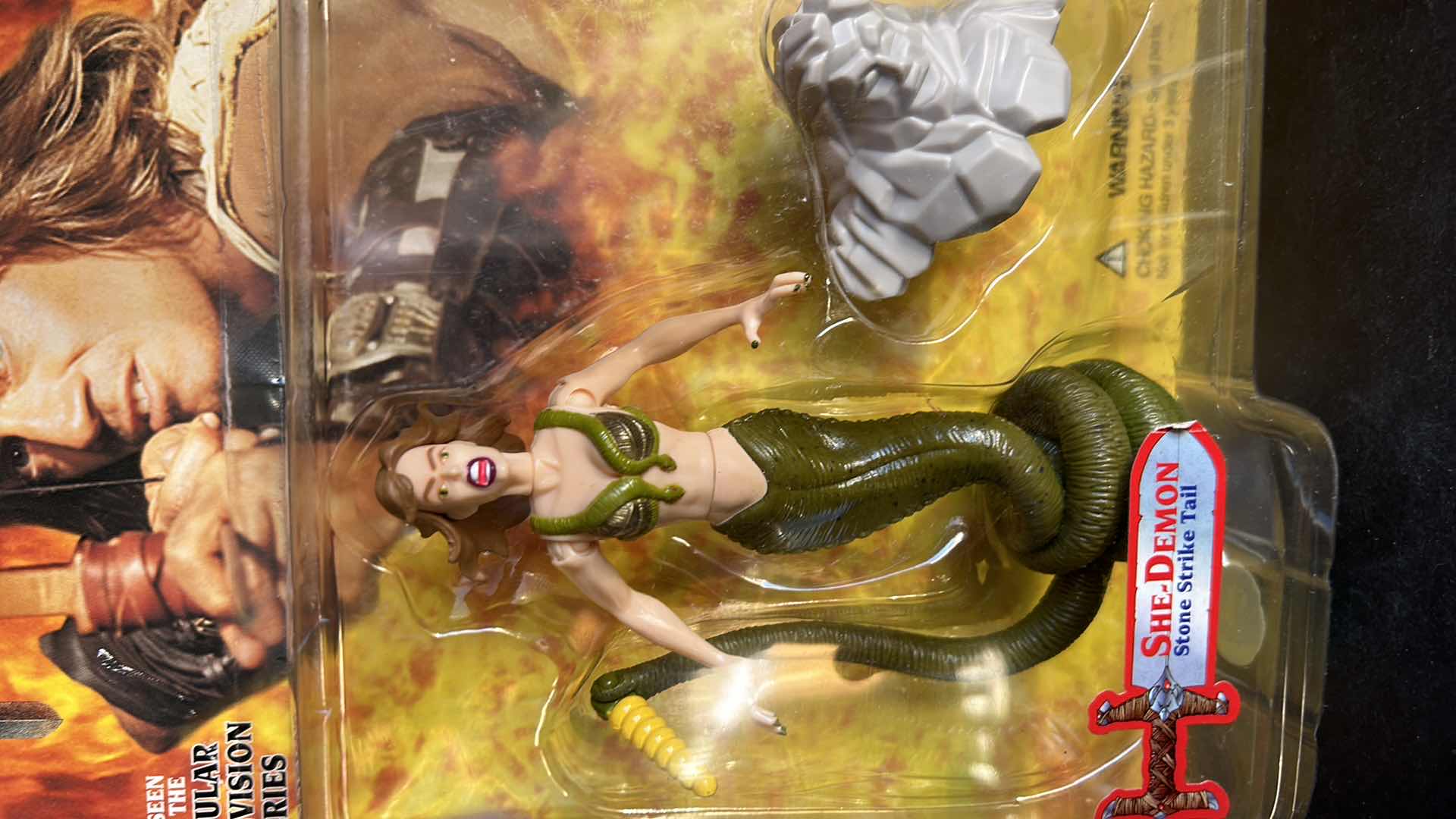 Photo 1 of BRAND NEW HERCULES THE LEGENDARY JOURNEYS SHE DEMON ACTION FIGURE